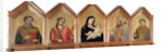 Virgin and child with Saints Eugenius, Minias, Zenobius and Crescentius by Anonymous
