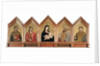 Virgin and child with Saints Eugenius, Minias, Zenobius and Crescentius by Anonymous