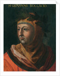 Portrait of Giovanni Boccaccio by Anonymous