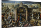 Christ Driving the Money Changers from the Temple by Anonymous