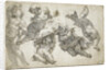 Five flying putti by Anonymous
