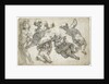 Five flying putti by Anonymous