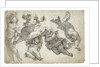 Five flying putti by Anonymous