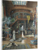 The actress Sarah Bernhardt in her studio by Anonymous
