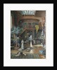 The actress Sarah Bernhardt in her studio by Anonymous