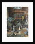 The actress Sarah Bernhardt in her studio by Anonymous