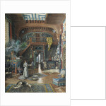 The actress Sarah Bernhardt in her studio by Anonymous