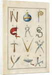 Alphabet by Anonymous