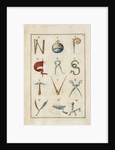 Alphabet by Anonymous
