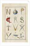 Alphabet by Anonymous