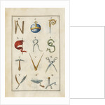 Alphabet by Anonymous