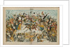 The operatic war in New York. Illustration from Puck by Anonymous