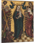 Virgin and child with Saints Andrew, Hedwig of Silesia, John the Baptist, John the Evangelist, Stani by Anonymous