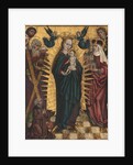 Virgin and child with Saints Andrew, Hedwig of Silesia, John the Baptist, John the Evangelist, Stani by Anonymous