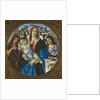 Madonna and Child with Saint John the Baptist and an angel by Anonymous