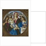 Madonna and Child with Saint John the Baptist and an angel by Anonymous