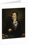 Portrait of Ludwik Osinski by Anonymous