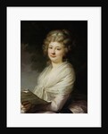 Portrait of Urszula Dembinska, née Morsztyn with music scores by Anonymous