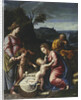 The Holy Family with the young John the Baptist and Saint Catherine by Anonymous