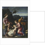 The Holy Family with the young John the Baptist and Saint Catherine by Anonymous
