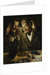 Gamblers by candlelight by Anonymous