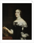 Portrait of Marie Louise Gonzaga, Queen of Poland by Anonymous