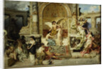 Curtain design for the Theatre in Krakow by Anonymous