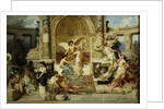 Curtain design for the Theatre in Krakow by Anonymous