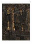Rostov the Great. Interior of the Church of Our Savior na Senyakh by Anonymous