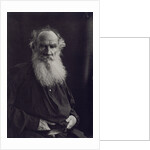 Portrait of the author Count Lev Nikolayevich Tolstoy by Anonymous