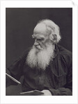 Portrait of the author Count Lev Nikolayevich Tolstoy by Anonymous