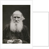 Portrait of the author Count Lev Nikolayevich Tolstoy by Anonymous