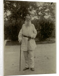 Portrait of the author Count Lev Nikolayevich Tolstoy by Anonymous