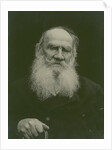 Portrait of the author Count Lev Nikolayevich Tolstoy by Anonymous