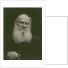 Portrait of the author Count Lev Nikolayevich Tolstoy by Anonymous