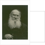 Portrait of the author Count Lev Nikolayevich Tolstoy by Anonymous