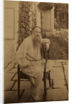 Portrait of the author Count Lev Nikolayevich Tolstoy by Anonymous