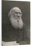 Portrait of the author Count Lev Nikolayevich Tolstoy by Anonymous