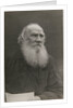 Portrait of the author Count Lev Nikolayevich Tolstoy by Anonymous