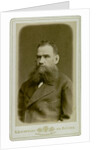Portrait of the author Count Lev Nikolayevich Tolstoy by Anonymous