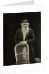 Portrait of the author Count Lev Nikolayevich Tolstoy by Anonymous