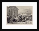 Flight of the French army through Vilnius by Anonymous