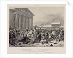 Flight of the French army through Vilnius by Anonymous