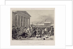 Flight of the French army through Vilnius by Anonymous