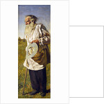 Portrait of the author Count Lev Nikolayevich Tolstoy by Anonymous