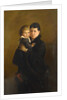Portrait of Countess Sophia Andreevna Tolstaya, with Daughter Alexandra by Anonymous