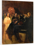 Leo Tolstoy at the concert given by Anton Rubinstein by Anonymous