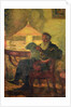 Leo Tolstoy reading by Anonymous
