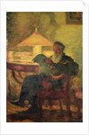 Leo Tolstoy reading by Anonymous