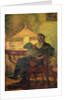 Leo Tolstoy reading by Anonymous